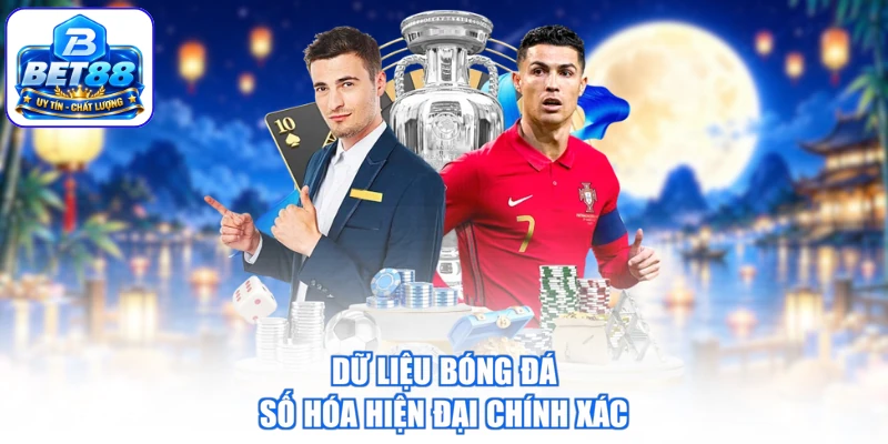 Dữ liệu bóng đá số hóa hiện đại chính xác