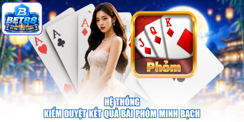 Hệ thống kiểm duyệt kết quả bài phỏm minh bạch